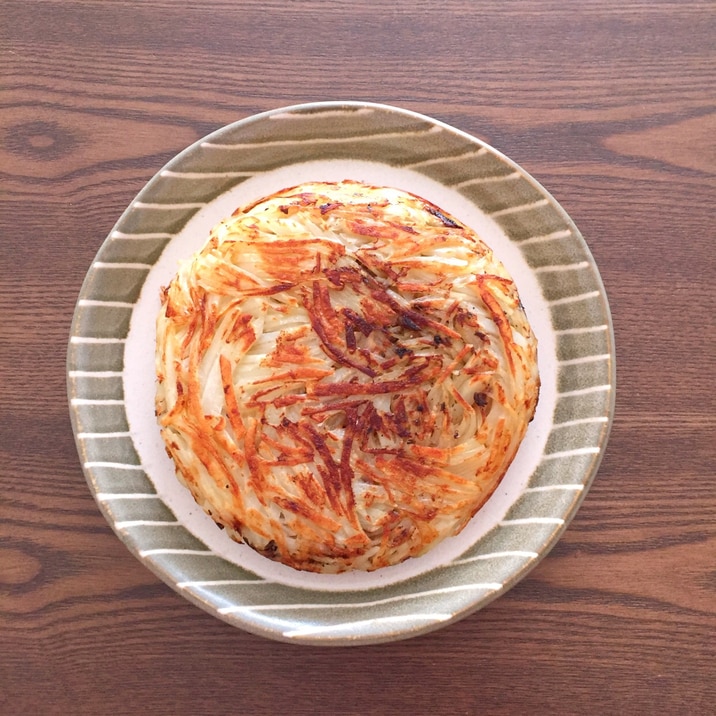 じゃがいもとイワシ蒲焼缶のガレット♡